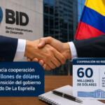 BID anuncia cooperación de 60 millones de dólares para transición presidencial en Colombia