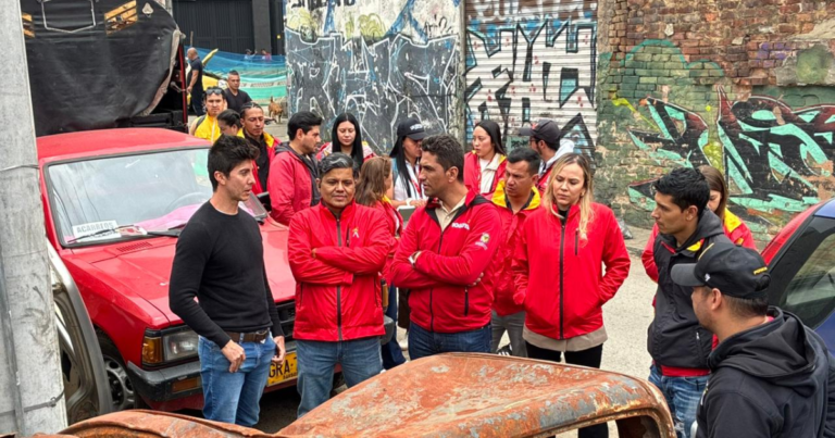 Recuperación del espacio público en Los Mártires Bogotá 2026