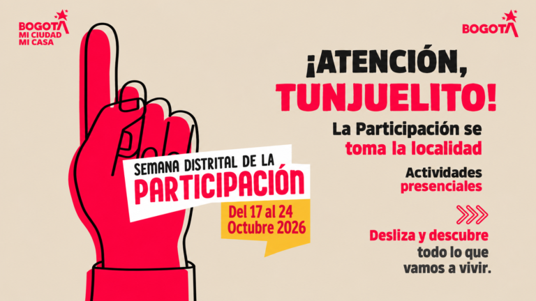 Semana de la participación Tunjuelito 2026